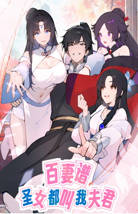 Hundred Wives_ All Saintesses Call Me Husband EN Cover Image